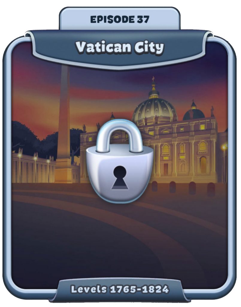 Word Craze - Episode 37 - Vatican City - Levels 1765 - 1824